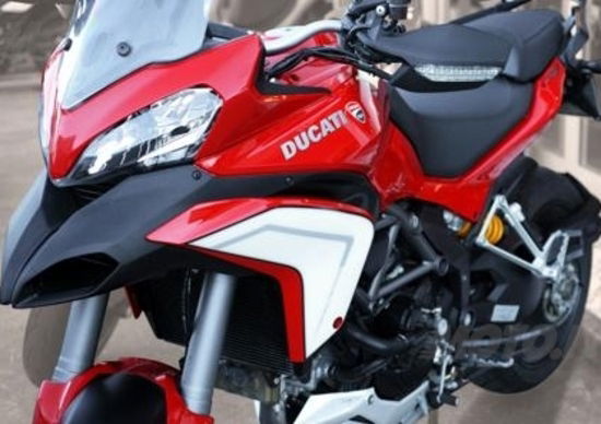 Print: adesivo resinato per fiancate laterali Ducati Multistrada