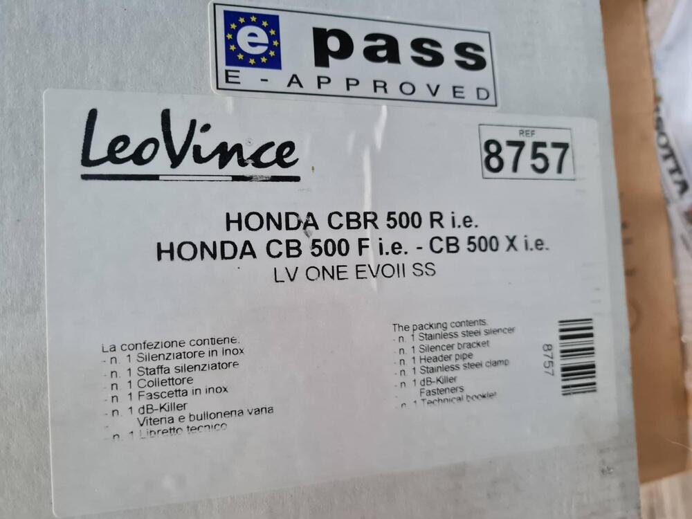 HONDA CB/CBR 400/500 F/X/R I.E. Leovince (3)