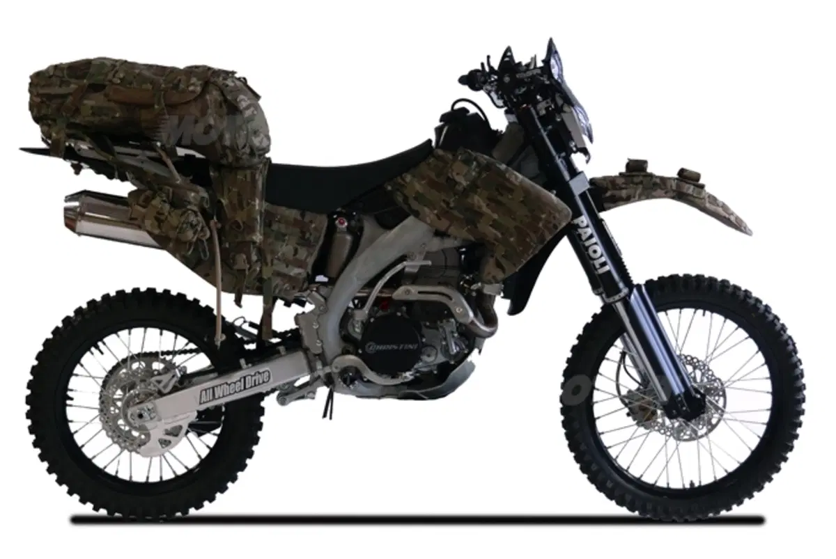 Christini AWD 450 per zone e forze speciali (3)