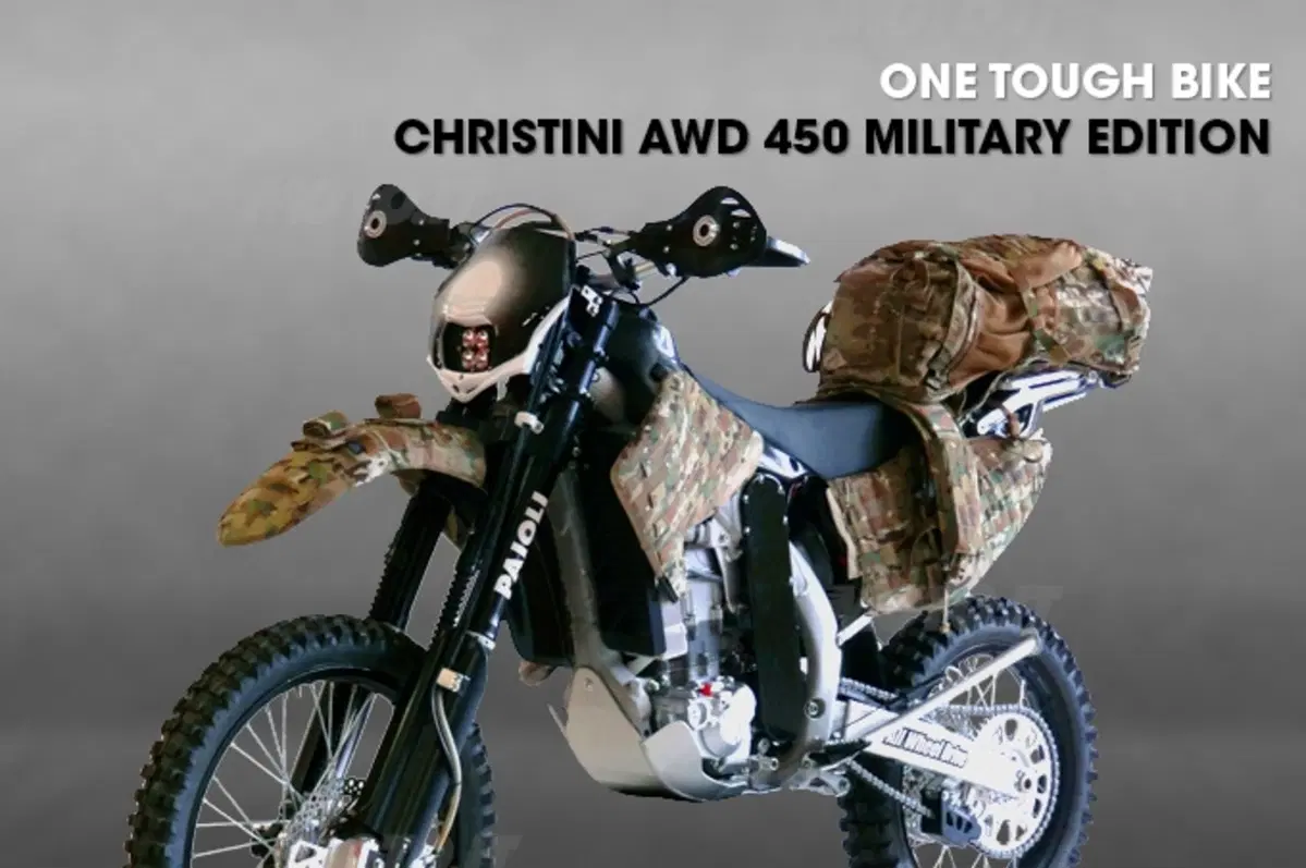 Christini AWD 450 per zone e forze speciali (8)