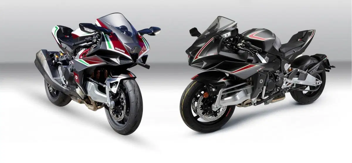 Bimota, prime immagini della Tesi H2 Carbon (13)