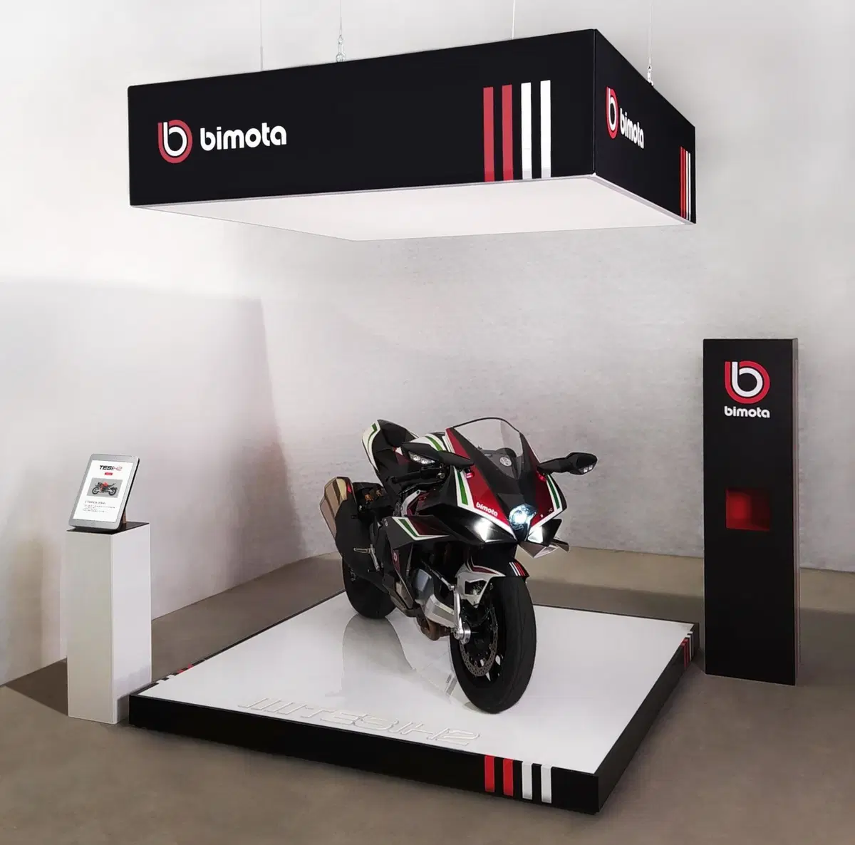 Bimota, prime immagini della Tesi H2 Carbon (12)