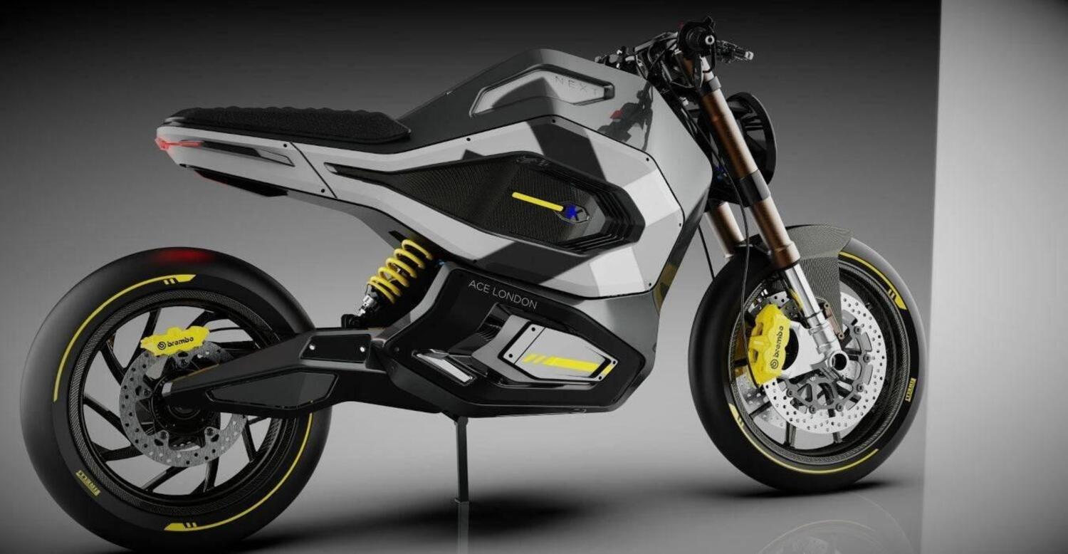 Next Electric Motors presenta la Ace London. La cafe racer del futuro