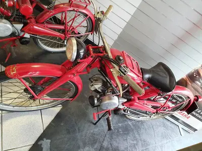 Moto Guzzi Guzzino 65 d'epoca