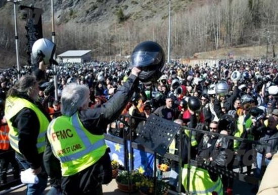 In ricordo di Spadino, motociclista eroe del Tunnel del Monte Bianco