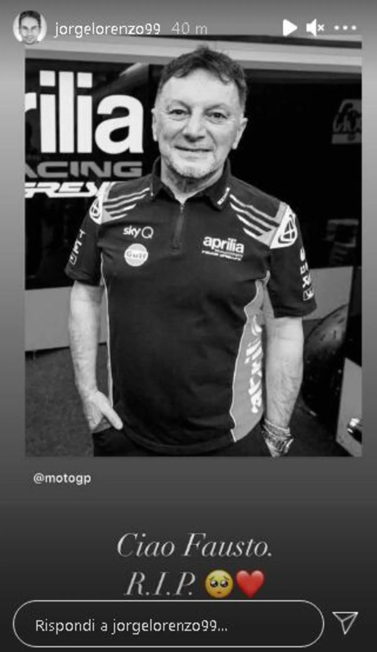Addio a Fausto Gresini: le reazioni del motorsport (2)