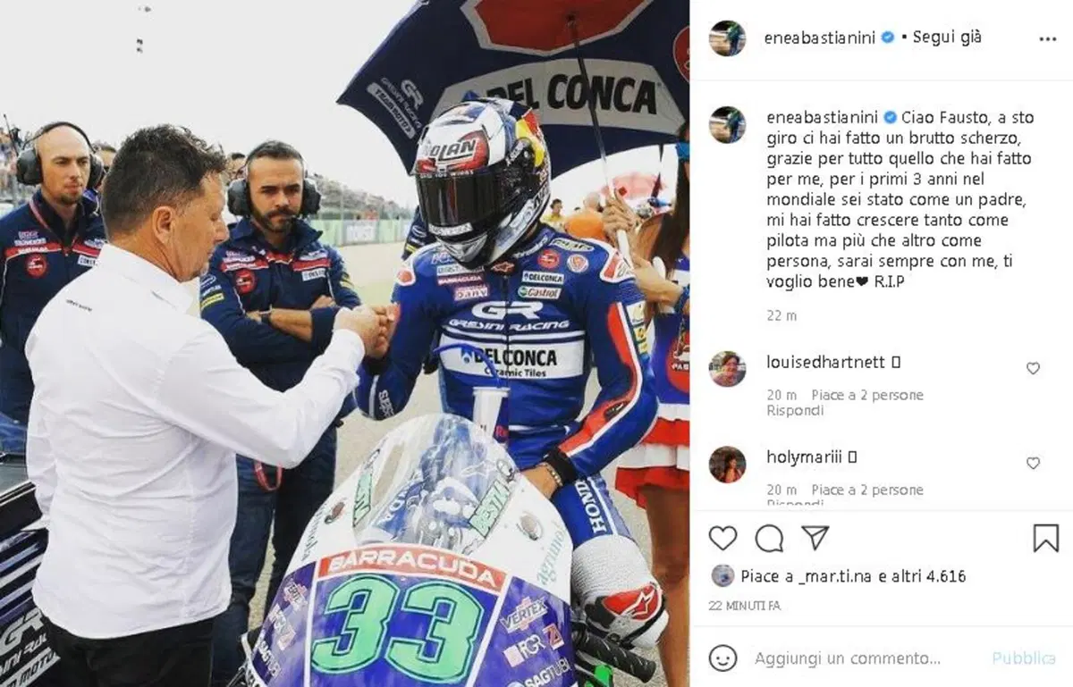 Addio a Fausto Gresini: le reazioni del motorsport (5)