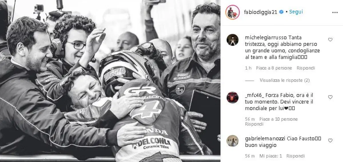 Addio a Fausto Gresini: le reazioni del motorsport (9)