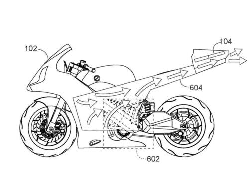 Honda brevetta la moto con il drone integrato (5)