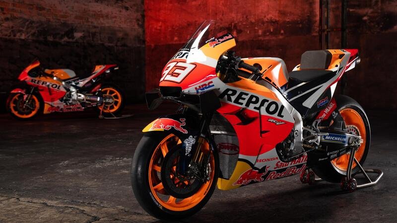Honda RC213V MotoGP: tutte le foto della moto di Marc Marquez (e di Pol Espargaro) [GALLERY]