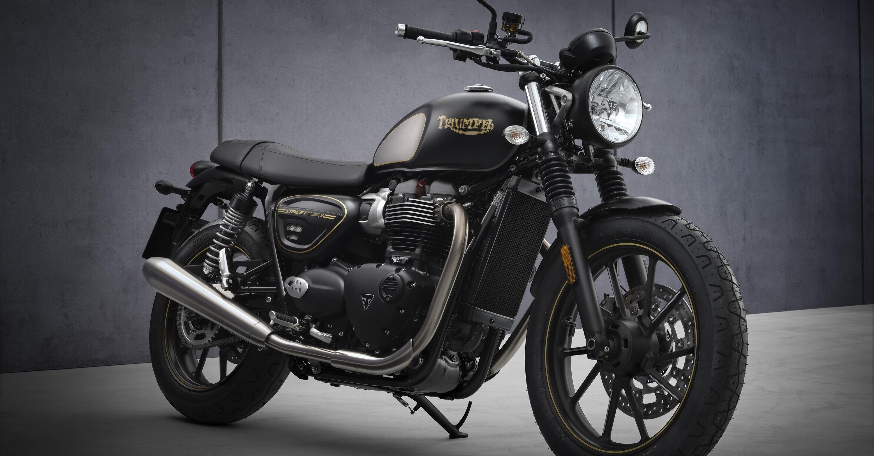 Triumph Street Twin Gold Line limited edition