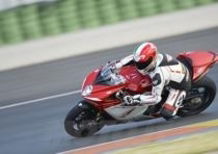 MV Agusta. Test ride in pista a San Martino del Lago il 22 aprile