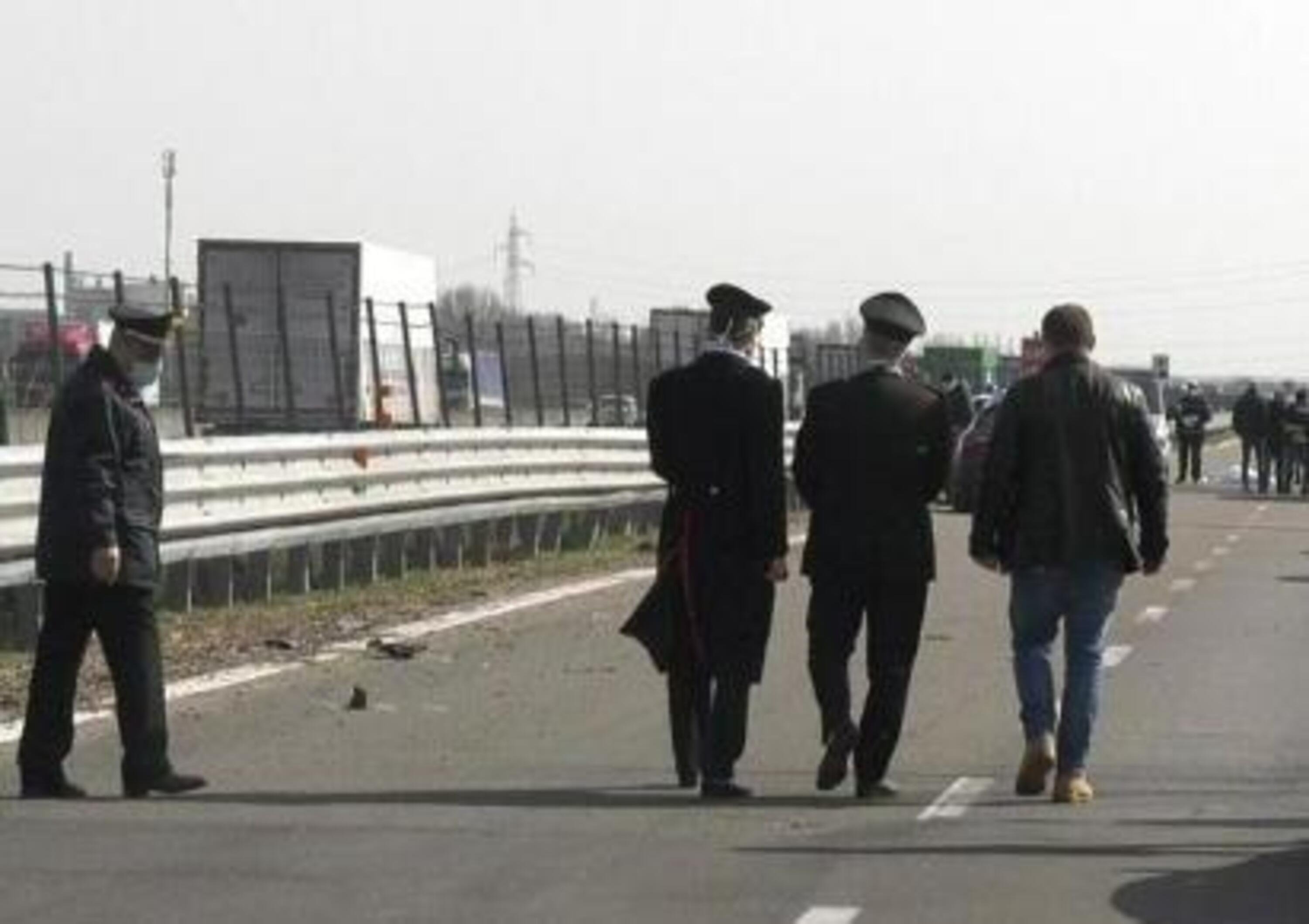 Addio a Massimiliano, carabiniere e biker morto in moto mentre era in servizio