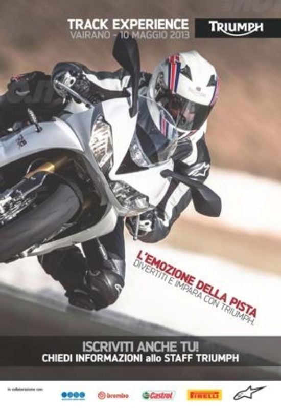 Triumph Track Experience, in pista con le Speed, Street o Daytona