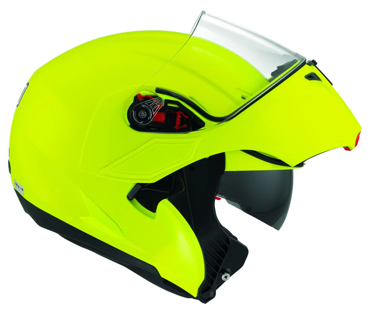 Nuovo casco modulare AGV Numo: sicurezza fluo (2)