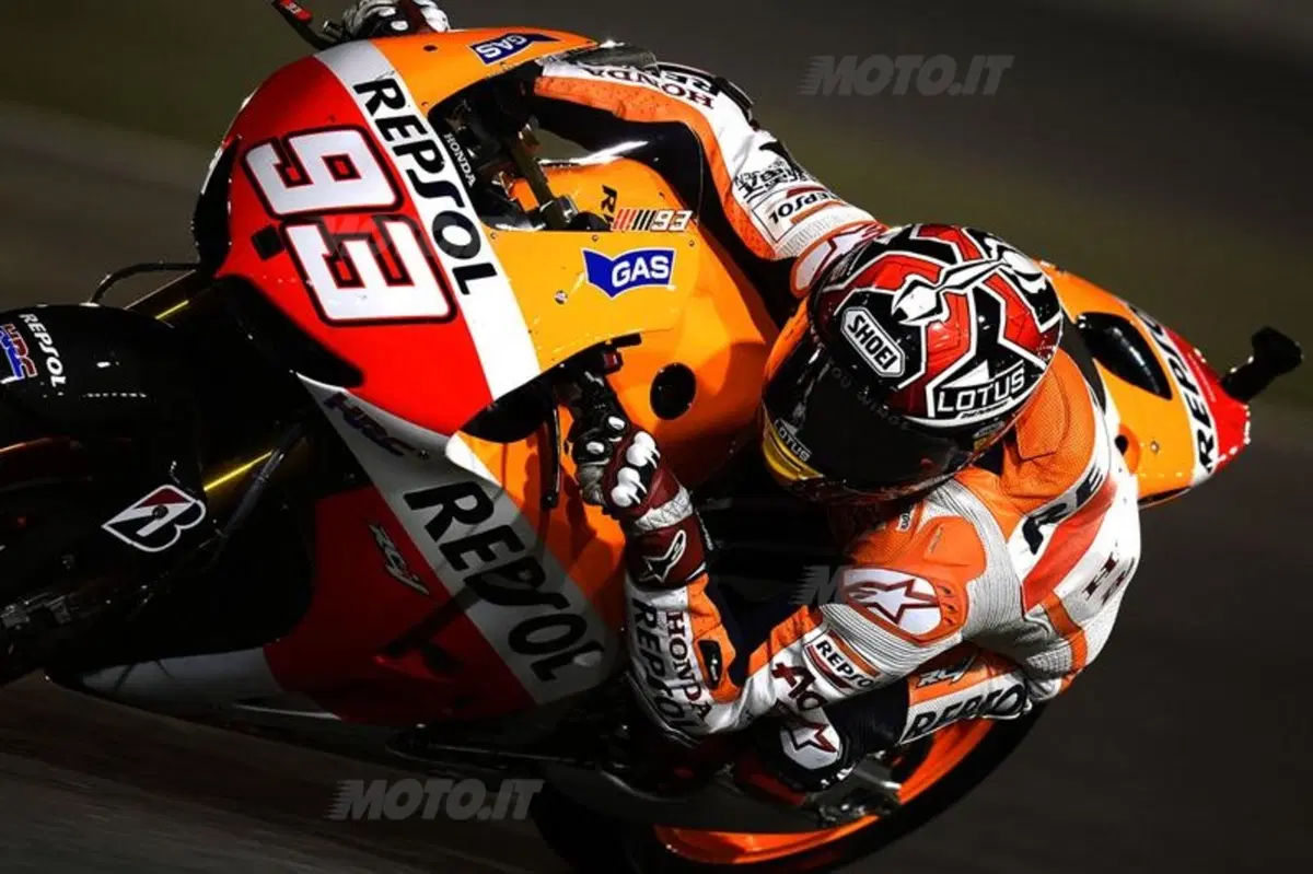 MotoGP. Le foto più spettacolari del GP del Qatar (3)