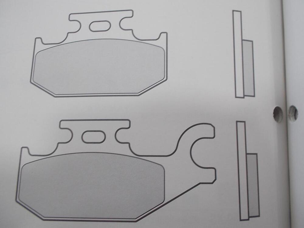 PASTIGLIE PASTICCHE FRENO POSTERIORE BREMBO SUZUKI