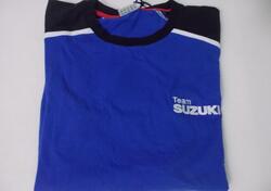 T SHIRT T-SHIRT MAGLIETTA BLU ORIGINALE SUZUKI TAG 