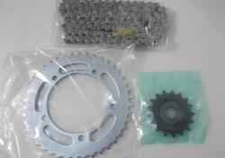 KIT CATENA CORONA E PIGNONE ORIGINALE SUZUKI GSR 7 