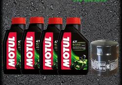 KIT TAGLIANDO OLIO MOTUL 5100 10W40 + FILTRO KAWAS 