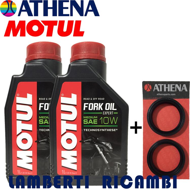 KIT PARAOLIO E OLIO FORCELLA MOTUL 10W SUZUKI GSF Athena