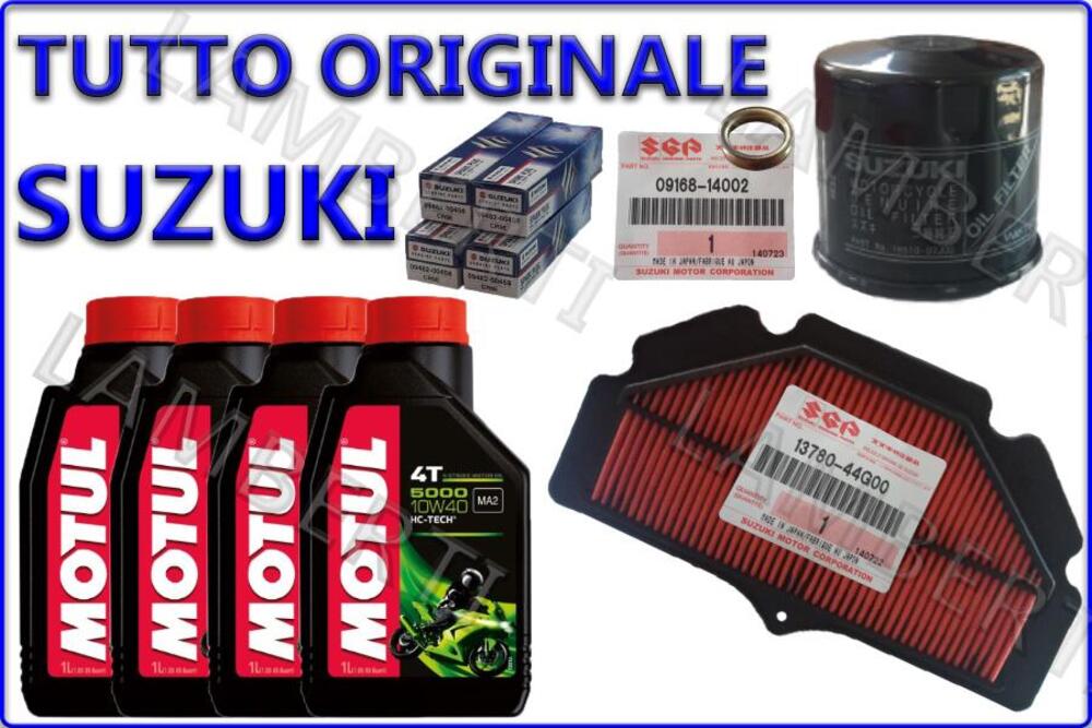 KIT TAGLIANDO ORIGINALE FILTRO ARIA OLIO 5000 10W4 