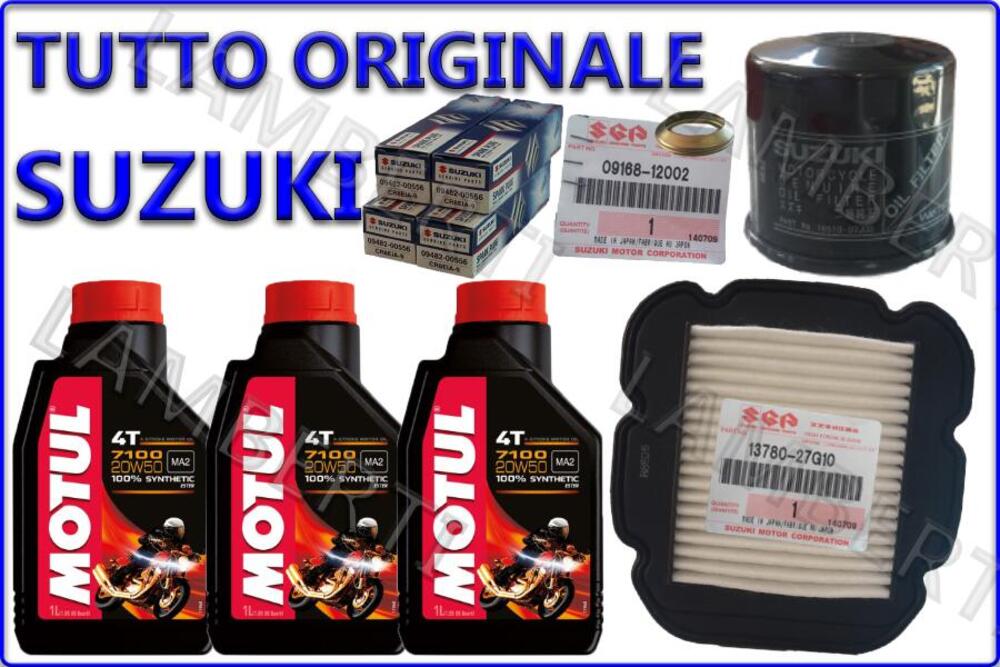 KIT TAGLIANDO ORIGINALE FILTRO ARIA OLIO 7100 20W5 