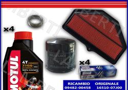 KIT TAGLIANDO ORIGINALE FILTRO ARIA OLIO 7100 20W5 