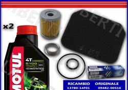 KIT TAGLIANDO ORIGINALE FILTRO ARIA OLIO 5100 15W5 