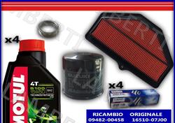 KIT TAGLIANDO ORIGINALE FILTRO ARIA OLIO 5100 15W5 