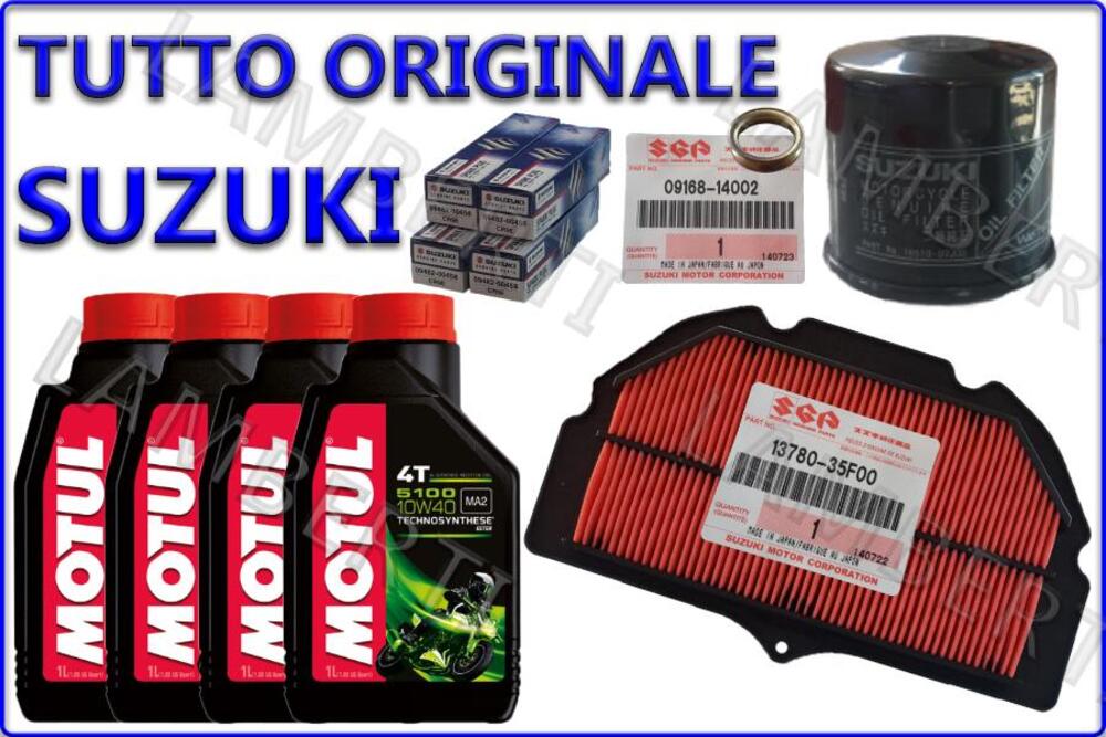 KIT TAGLIANDO ORIGINALE FILTRO ARIA OLIO 5100 10W4 