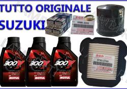 KIT TAGLIANDO ORIGINALE FILTRO ARIA OLIO 300V 5W40 