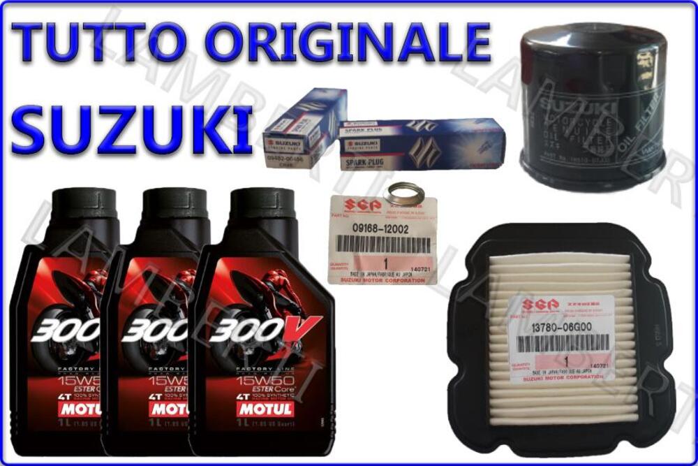 KIT TAGLIANDO ORIGINALE FILTRO ARIA OLIO 300V 15W5 