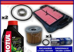 KIT TAGLIANDO ORIGINALE FILTRO ARIA OLIO 5100 10W3 