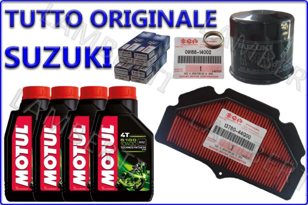 KIT TAGLIANDO ORIGINALE FILTRO ARIA OLIO 5100 10W3 