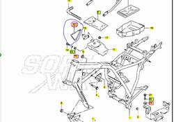 COPERCHIO SCATOLA ATTREZZI SUZUKI TU 250 1997 1998 