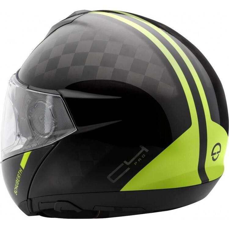 CASCO C4 PRO CARBON FUSION YELLOW Schuberth Helmets (2)