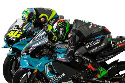 MotoGP. Valentino Rossi, Franco Morbidelli e la presentazione del Petronas Yamaha SRT  [GALLERY] (6)