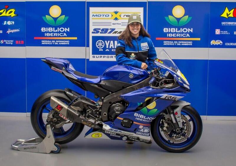 SBK. Herrera con il Team Biblion Yamaha Motoxracing nel WorldSSP