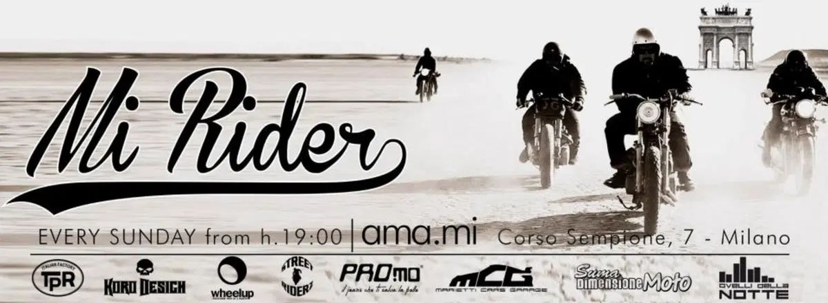 Mi Rider, l'aperitivo milanese per tutti i motociclisti