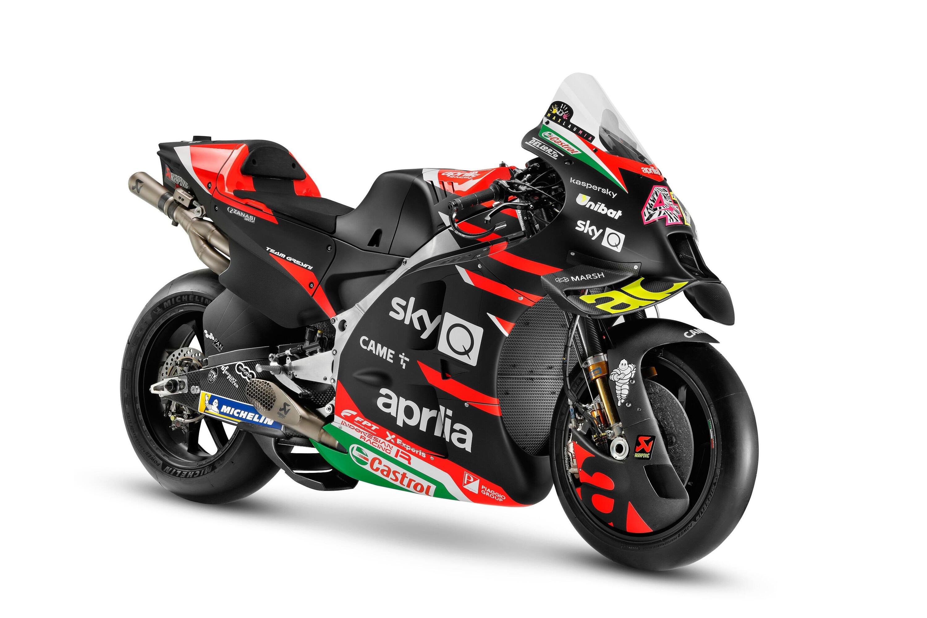 MotoGP: tutte le foto della RS-GP 2021 Aprilia Racing Team Gresini [GALLERY]
