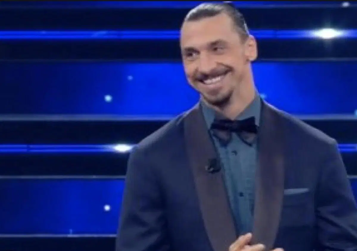 Festival di Sanremo: Zlatan Ibrahimovic "salvato" da un motociclista [VIDEO]