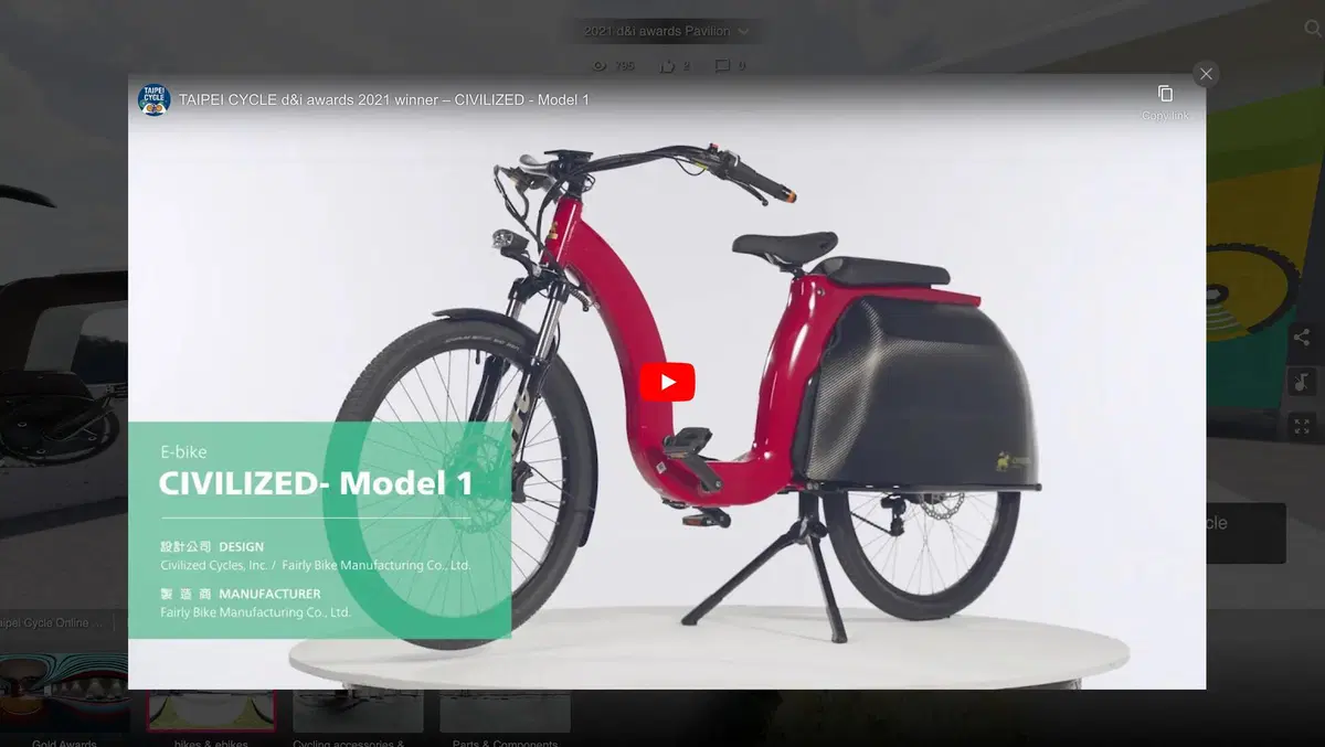 Taipei Cycle Show 2021, dove si diventa 'costruttori' di biciclette (2)