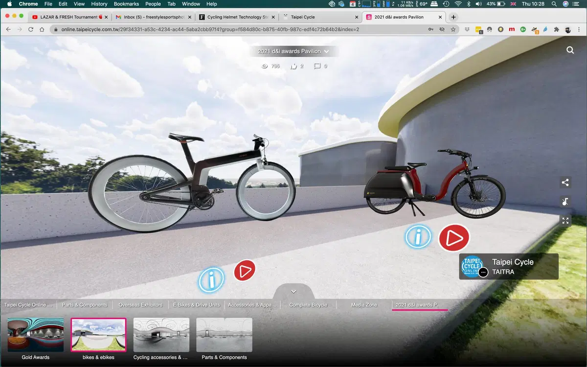 Taipei Cycle Show 2021, dove si diventa 'costruttori' di biciclette (3)