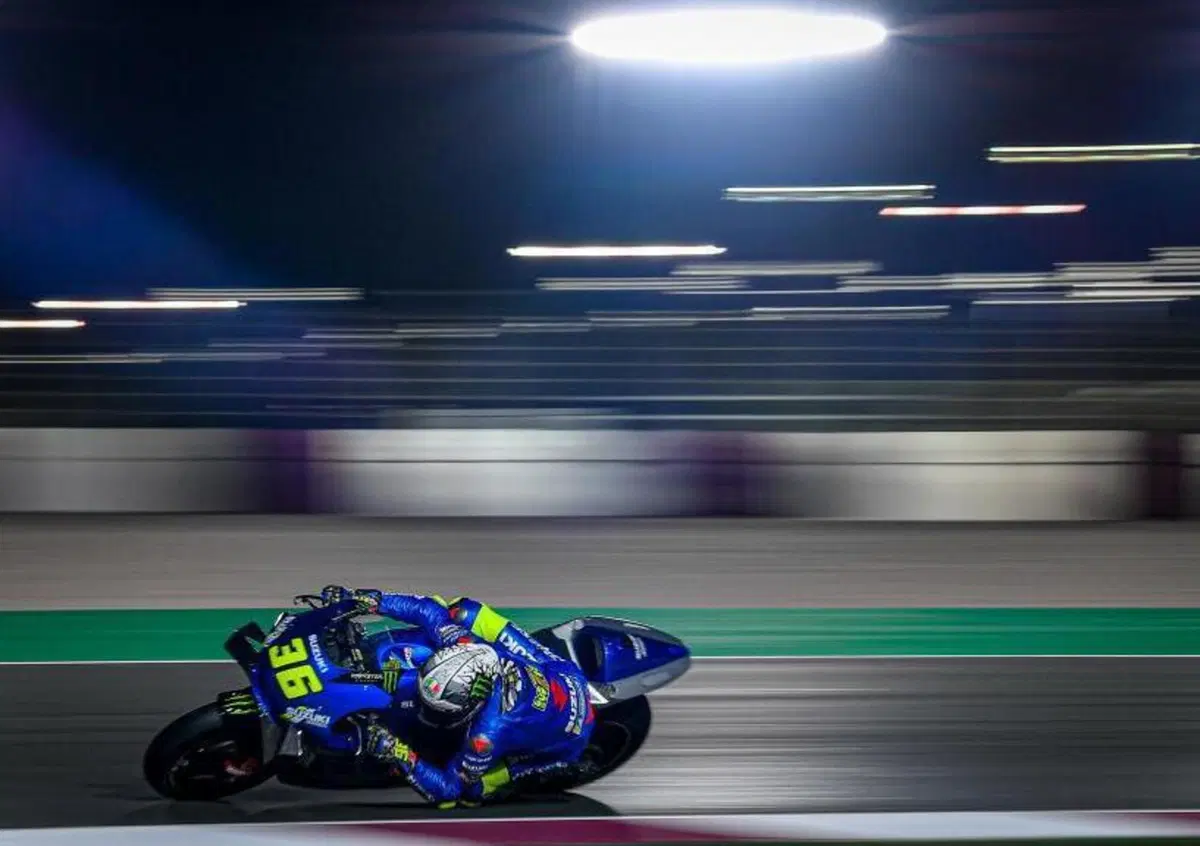 MotoGP 2021. Test Qatar, Day 1. Joan Mir: "Il mio primo giorno da Campione del Mondo"