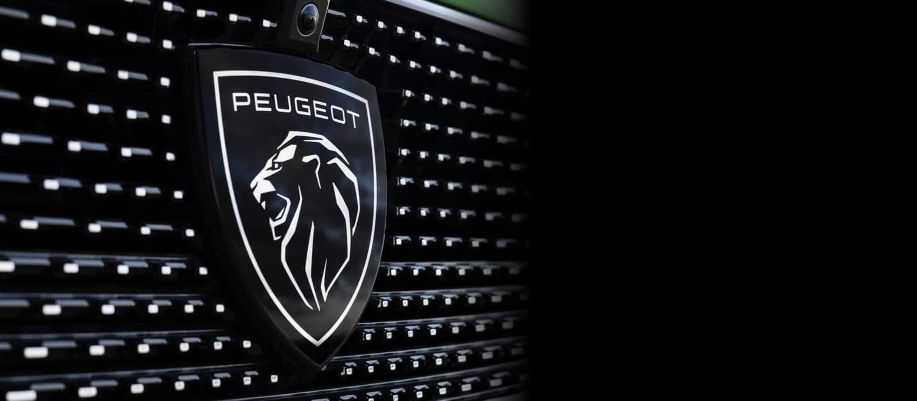 Peugeot: il nuovo logo su auto e scooter