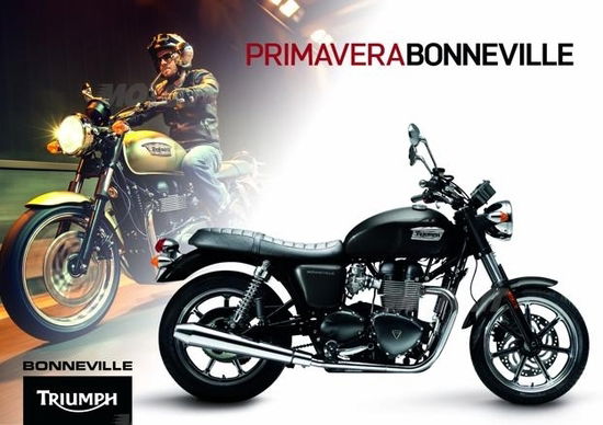  Triumph Bonneville, fino al 30 giugno 2013 a 7.990€