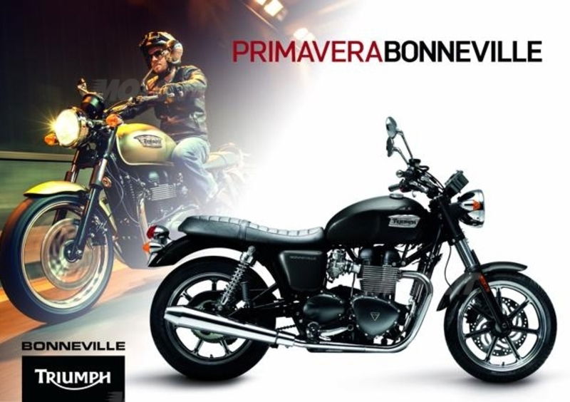  Triumph Bonneville, fino al 30 giugno 2013 a 7.990&euro;