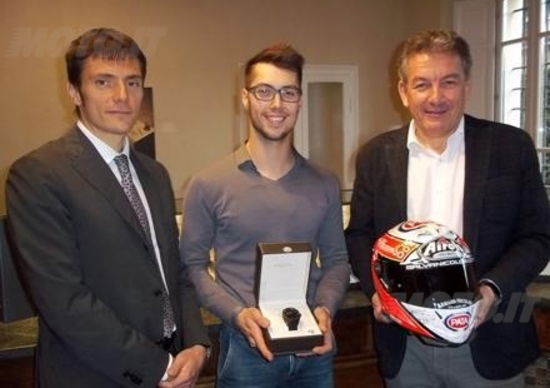 Lorenzo Zanetti sponsorizzato da  Armand Nicolet