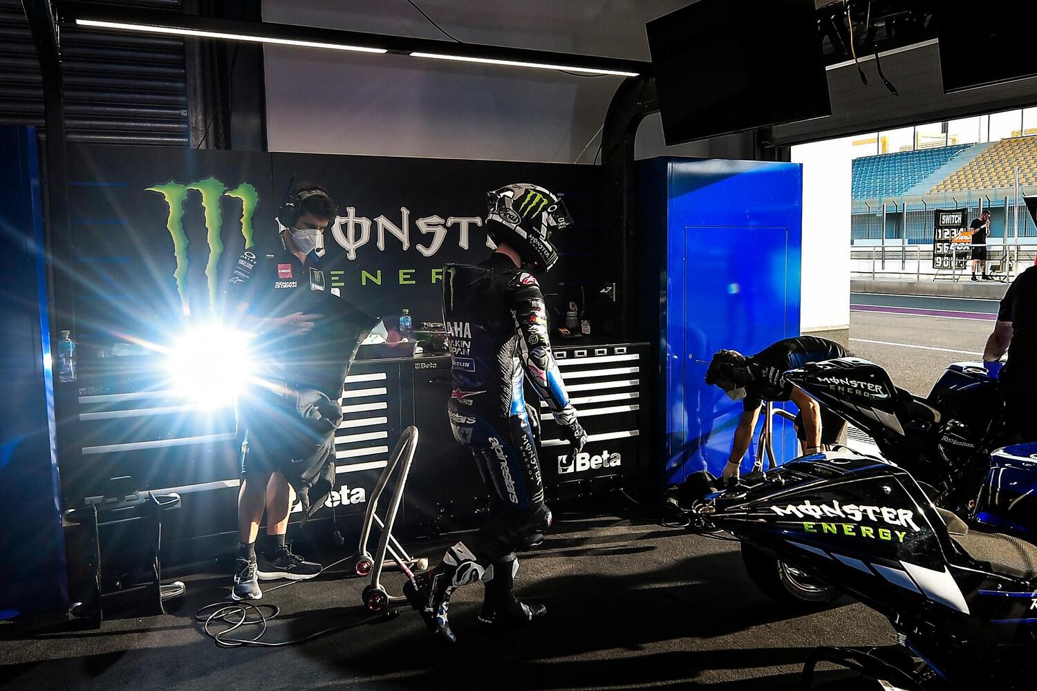 MotoGP 2021. Test Qatar, Day 2. Valentino Rossi: Per i prossimi test c'è da cambiar strada